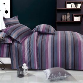 Blancho Bedding - [Vineyard Dream] 100% Cotton 4PC Comforter Cover/Duvet Cover Combo (Queen Size)