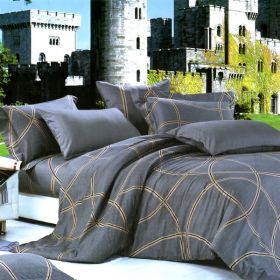 Blancho Bedding - [Reminiscent Mood] Luxury 7PC Bed In A Bag Combo 300GSM (Full Size)