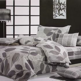 Blancho Bedding - [Elm Leaf] Luxury 5PC Bed In A Bag Combo 300GSM (Twin Size)