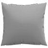 Throw Pillows 4 pcs Gray 15.7"x15.7" Fabric