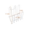 Multifunctional S-shaped Dual Layers Bowls & Dishes & Chopsticks & Spoons Collection Shelf Dish Drainer XH